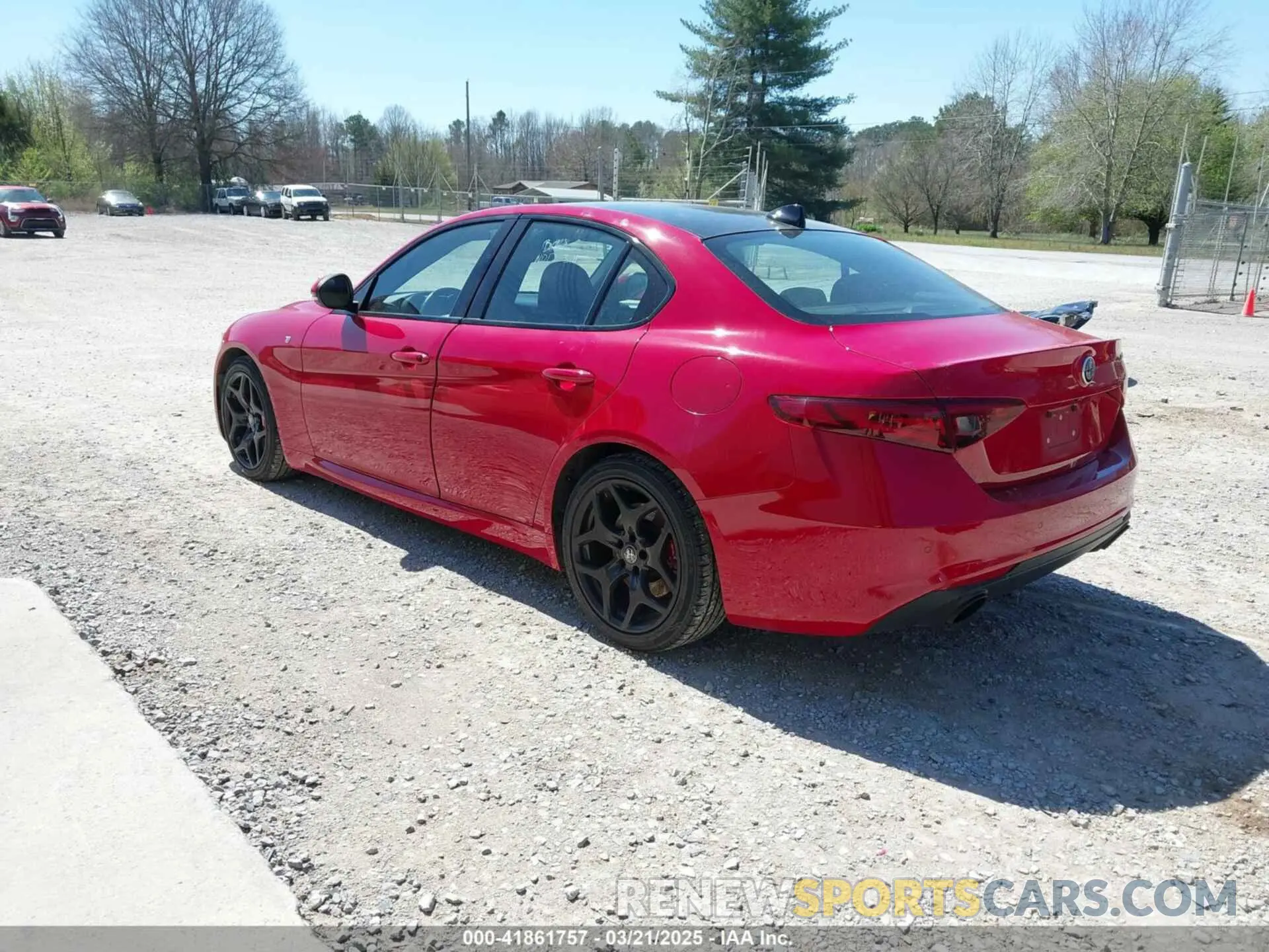 3 Photograph of a damaged car ZARFAMBN2P7671183 ALFA ROMEO GIULIA 2023