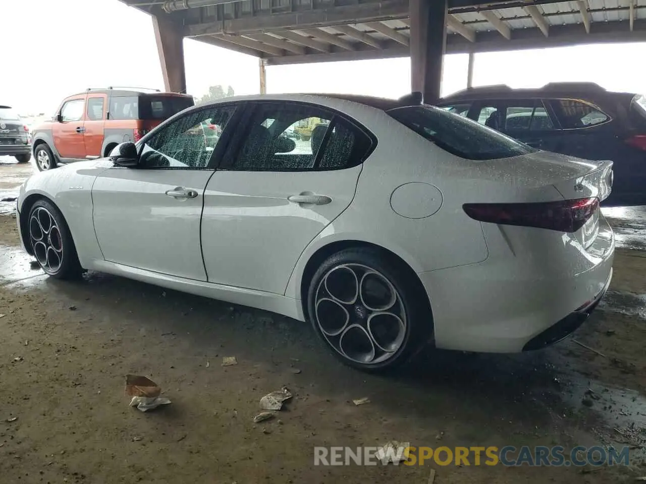 2 Photograph of a damaged car ZARFAMBN6P7669436 ALFA ROMEO GIULIA 2023