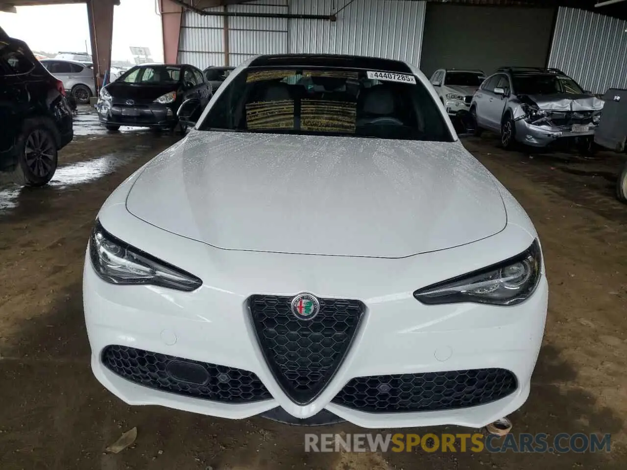 5 Photograph of a damaged car ZARFAMBN6P7669436 ALFA ROMEO GIULIA 2023