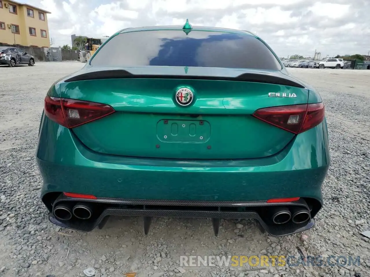 6 Photograph of a damaged car ZARFAMEV7P7675726 ALFA ROMEO GIULIA 2023