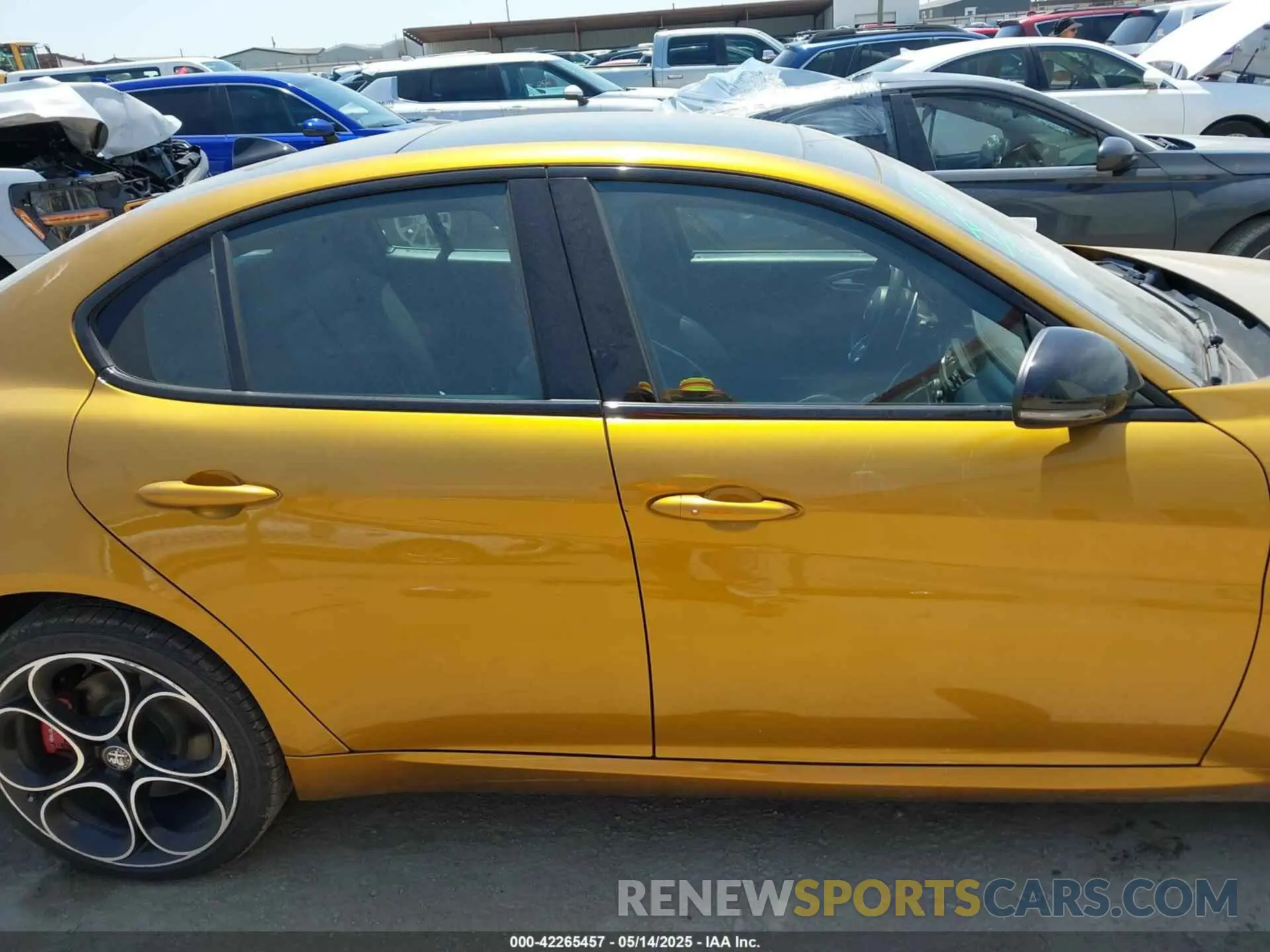13 Фотография поврежденного автомобиля ZARFANBN6P7670771 ALFA ROMEO GIULIA 2023