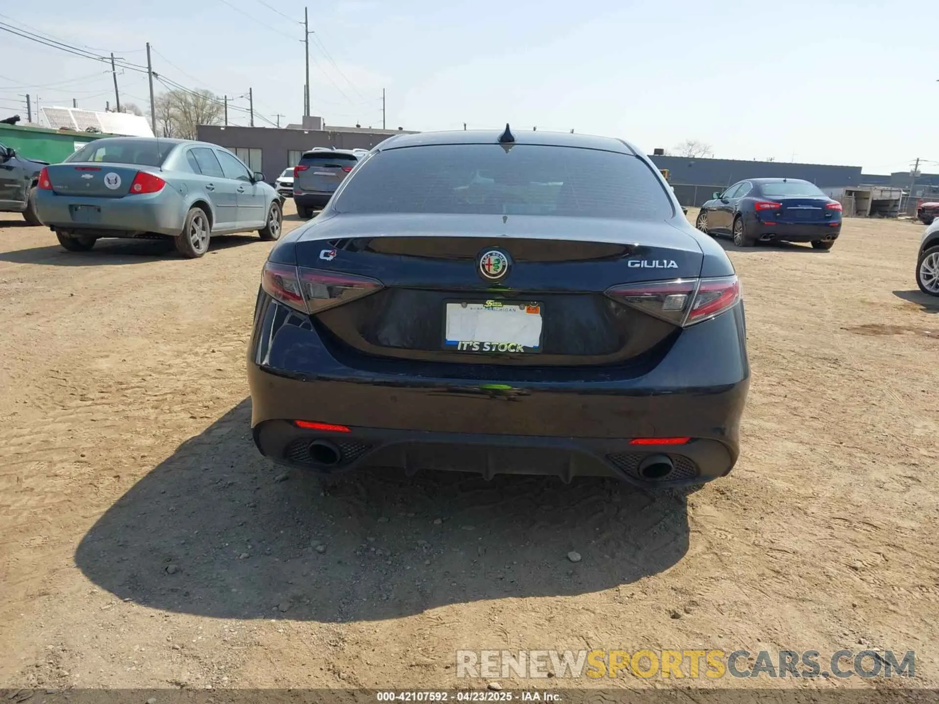 16 Фотография поврежденного автомобиля ZARFANBN6R7677934 ALFA ROMEO GIULIA 2024