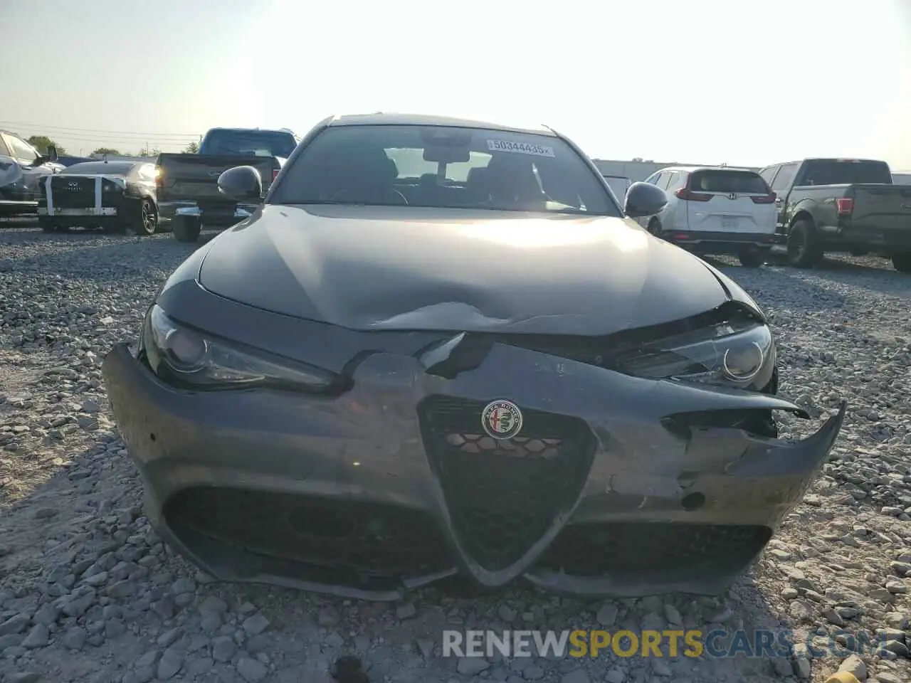 5 Фотография поврежденного автомобиля ZARFAMAN9P7670923 ALFA ROMEO GIULIA SPR 2023