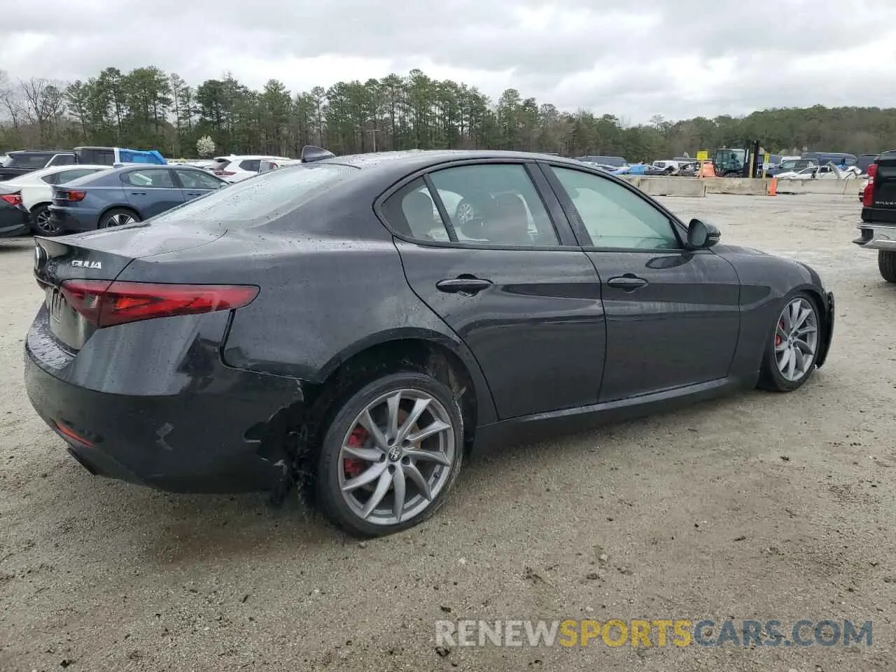 3 Photograph of a damaged car ZARFAMANXP7670834 ALFA ROMEO GIULIA SPR 2023