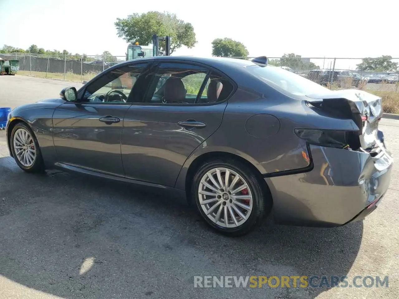 2 Фотография поврежденного автомобиля ZARFAMANXP7671109 ALFA ROMEO GIULIA SPR 2023
