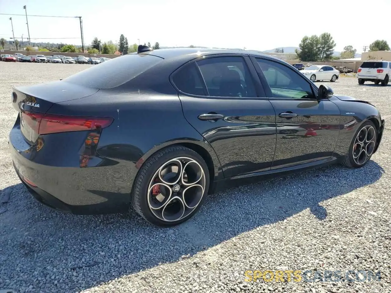 3 Photograph of a damaged car ZARFAMBN1N7660074 ALFA ROMEO GIULIA SUP 2022
