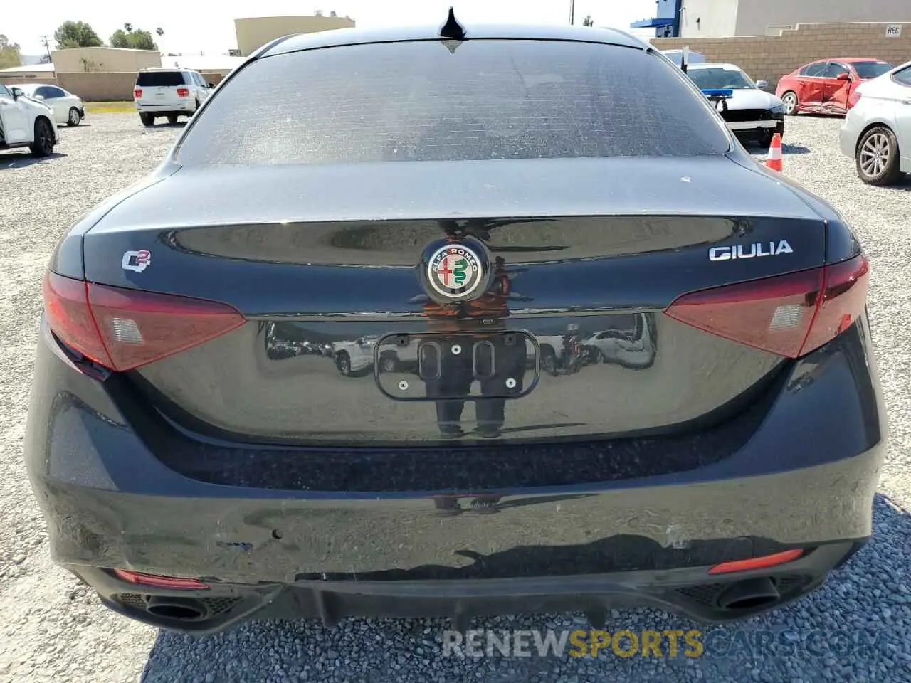 6 Photograph of a damaged car ZARFAMBN1N7660074 ALFA ROMEO GIULIA SUP 2022