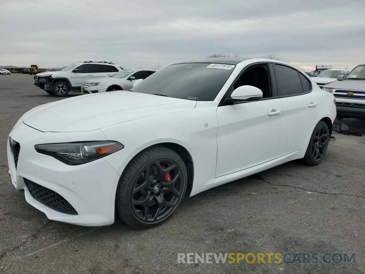 1 Фотография поврежденного автомобиля ZARFAMBN1N7663010 ALFA ROMEO GIULIA SUP 2022