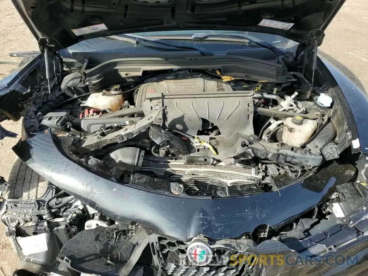 12 Photograph of a damaged car ZASPAJAN0K7C36435 ALFA ROMEO STELVIO 2019