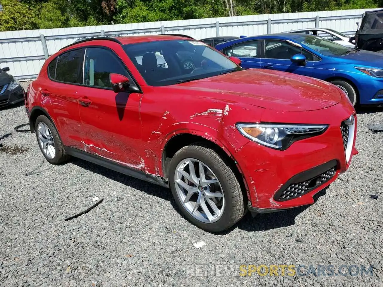 4 Photograph of a damaged car ZASPAJAN0K7C37407 ALFA ROMEO STELVIO 2019