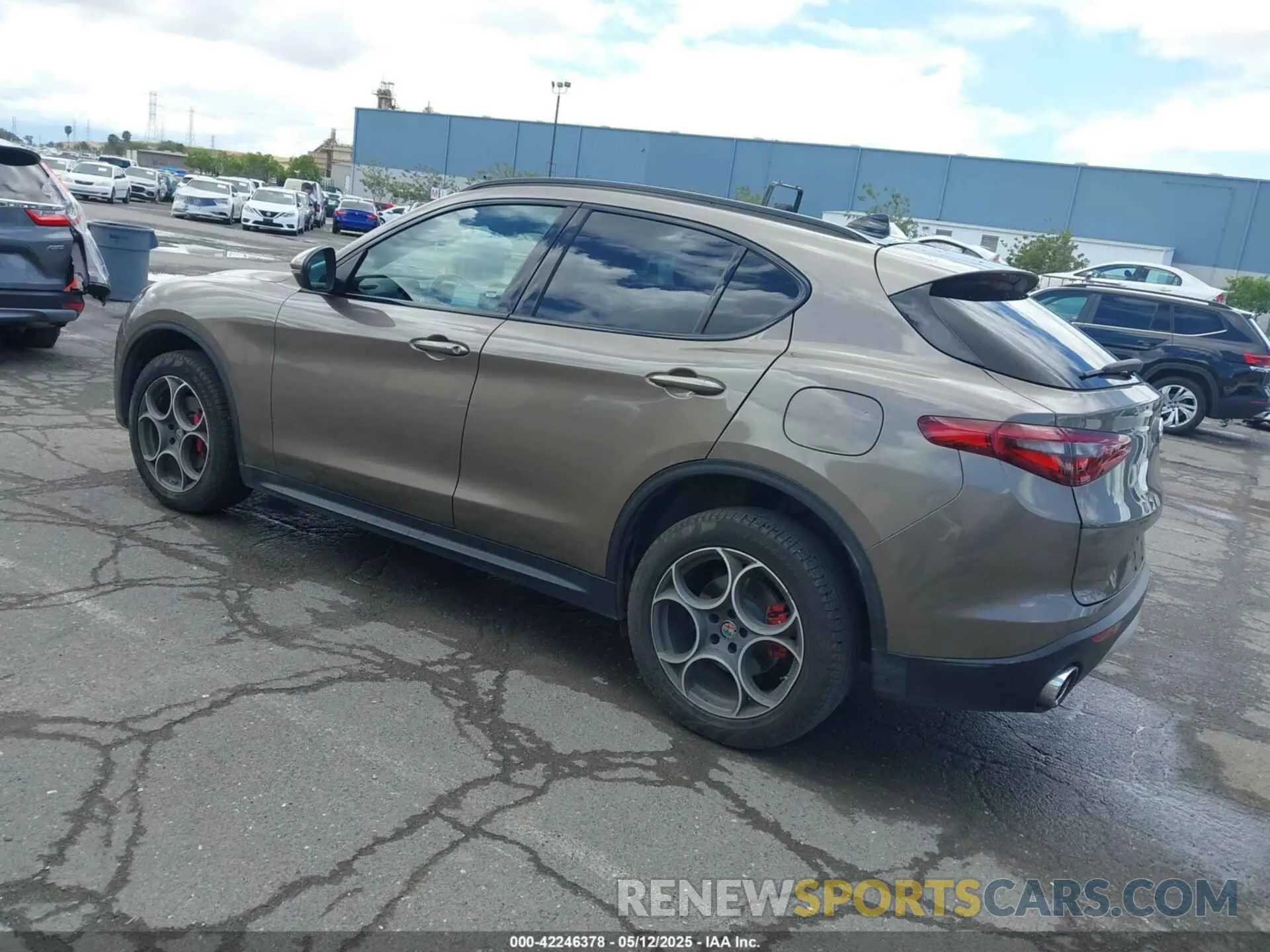 3 Photograph of a damaged car ZASPAJAN2K7C48523 ALFA ROMEO STELVIO 2019