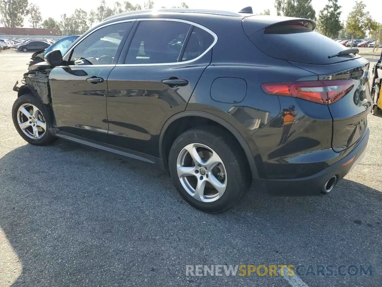 2 Photograph of a damaged car ZASPAJAN2K7C71283 ALFA ROMEO STELVIO 2019