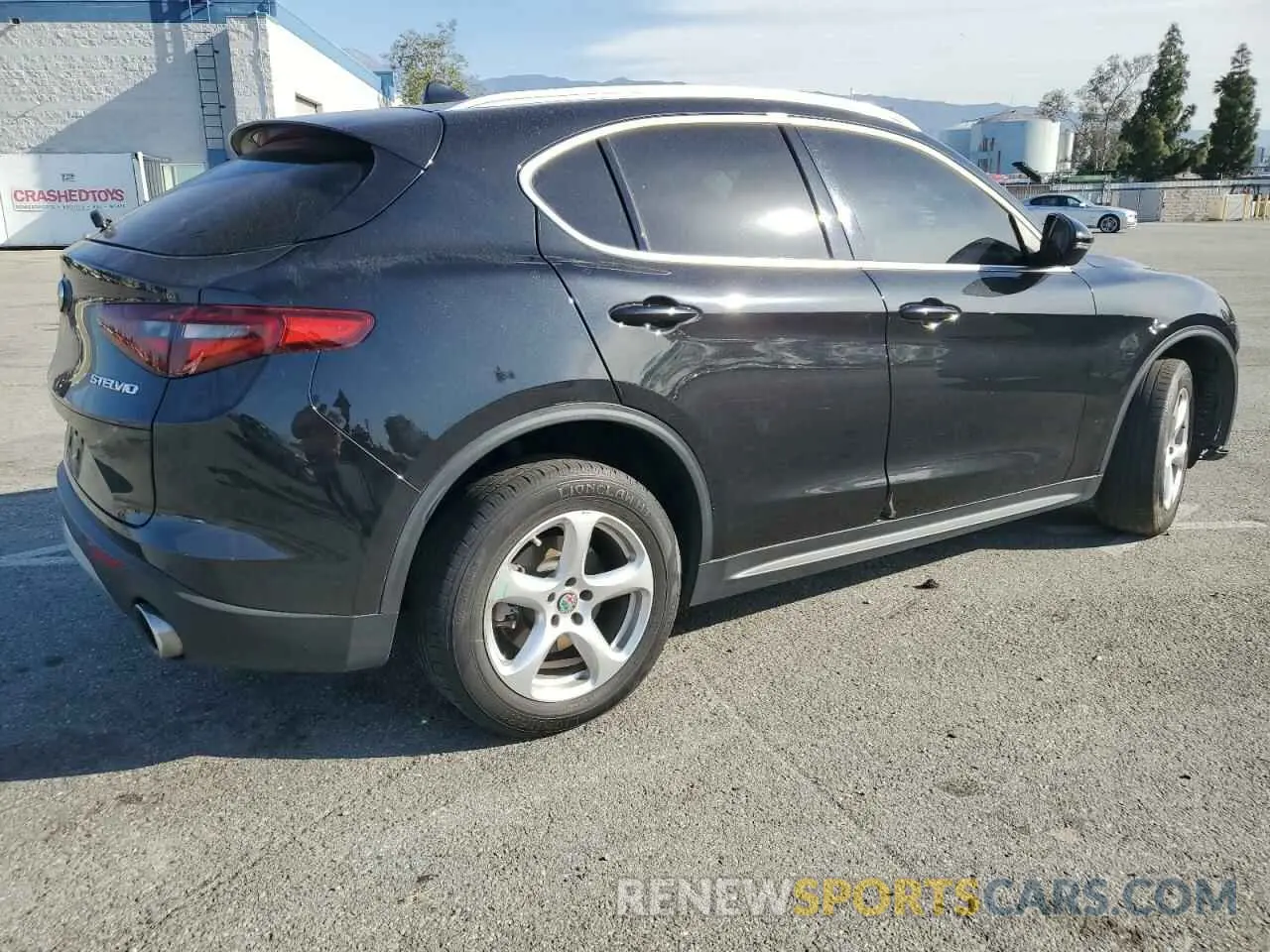 3 Photograph of a damaged car ZASPAJAN2K7C71283 ALFA ROMEO STELVIO 2019