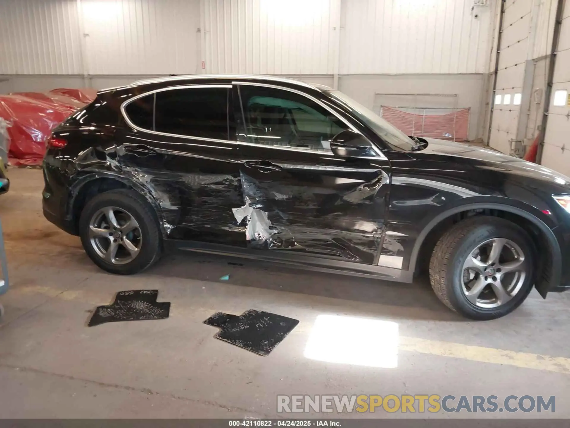14 Фотография поврежденного автомобиля ZASPAKAN0K7C39342 ALFA ROMEO STELVIO 2019
