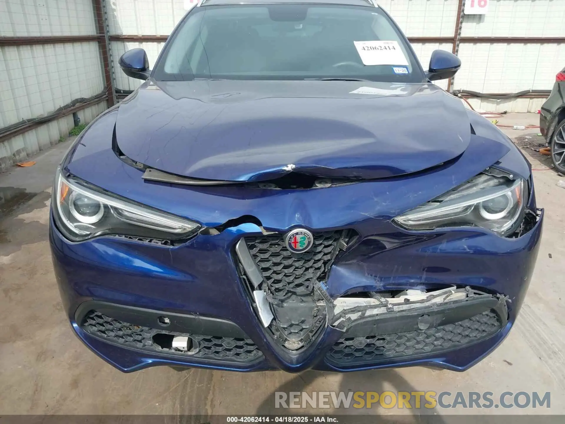 6 Фотография поврежденного автомобиля ZASPAKAN0K7C44623 ALFA ROMEO STELVIO 2019
