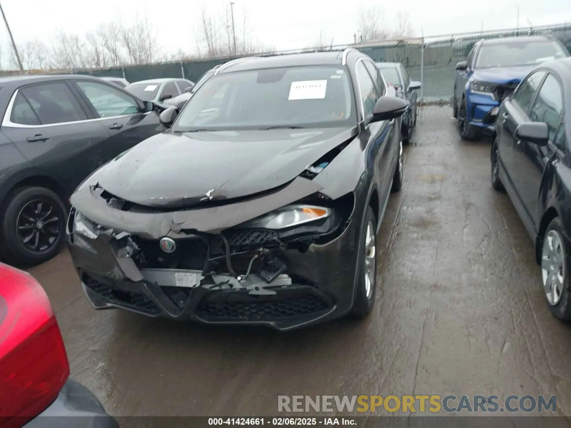12 Photograph of a damaged car ZASPAKAN1K7C42038 ALFA ROMEO STELVIO 2019