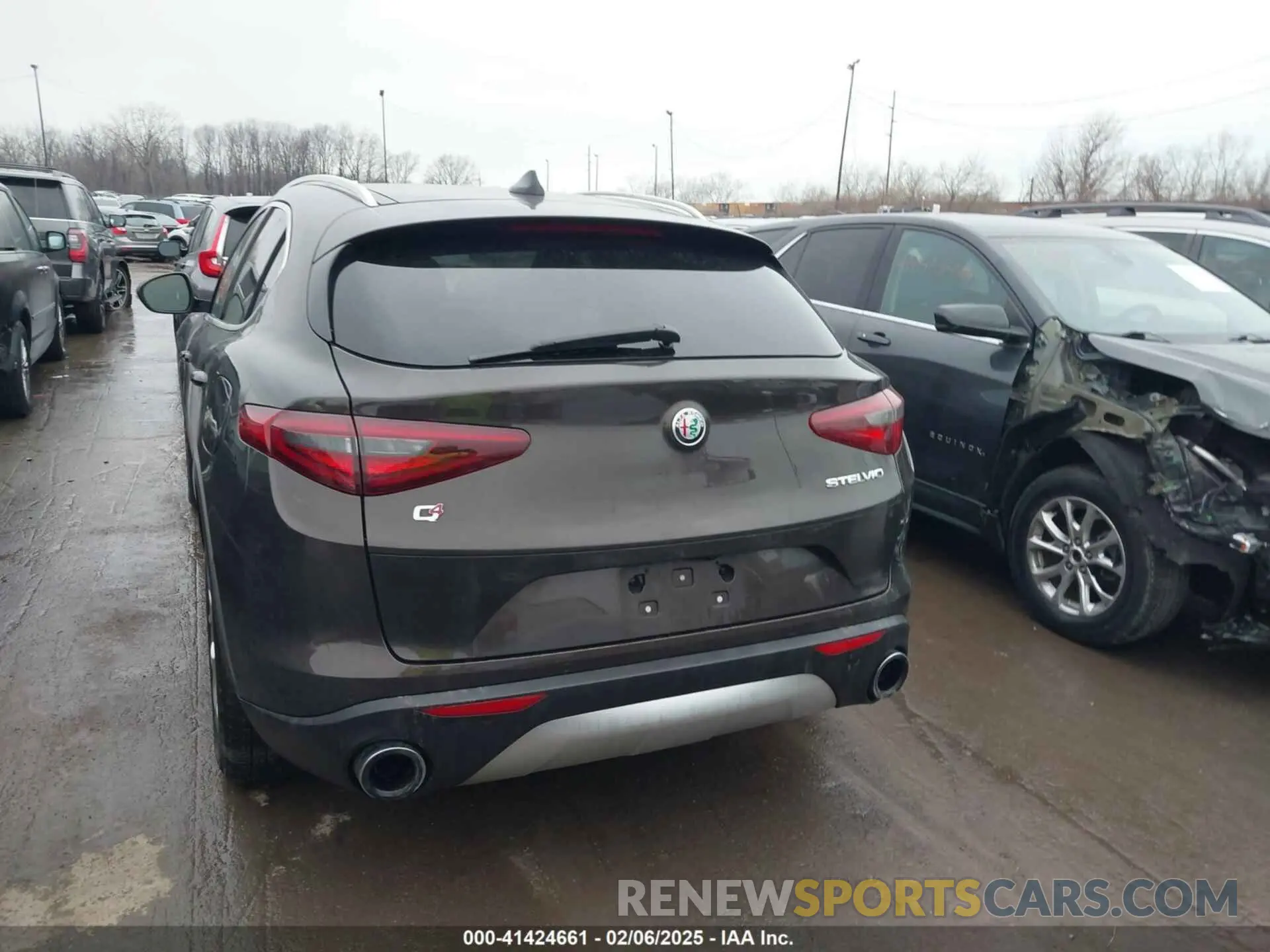 16 Photograph of a damaged car ZASPAKAN1K7C42038 ALFA ROMEO STELVIO 2019