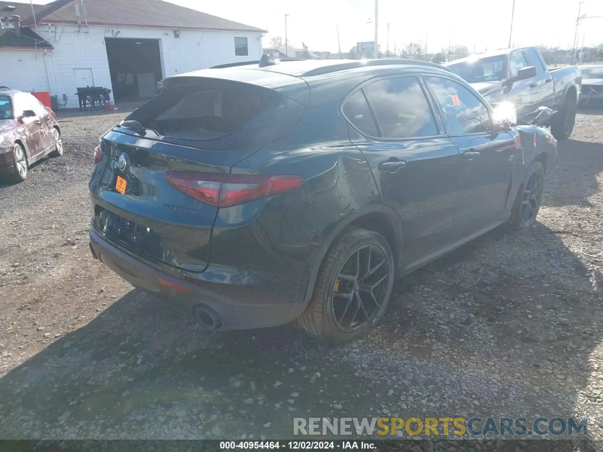 4 Фотография поврежденного автомобиля ZASPAKAN4K7C40834 ALFA ROMEO STELVIO 2019