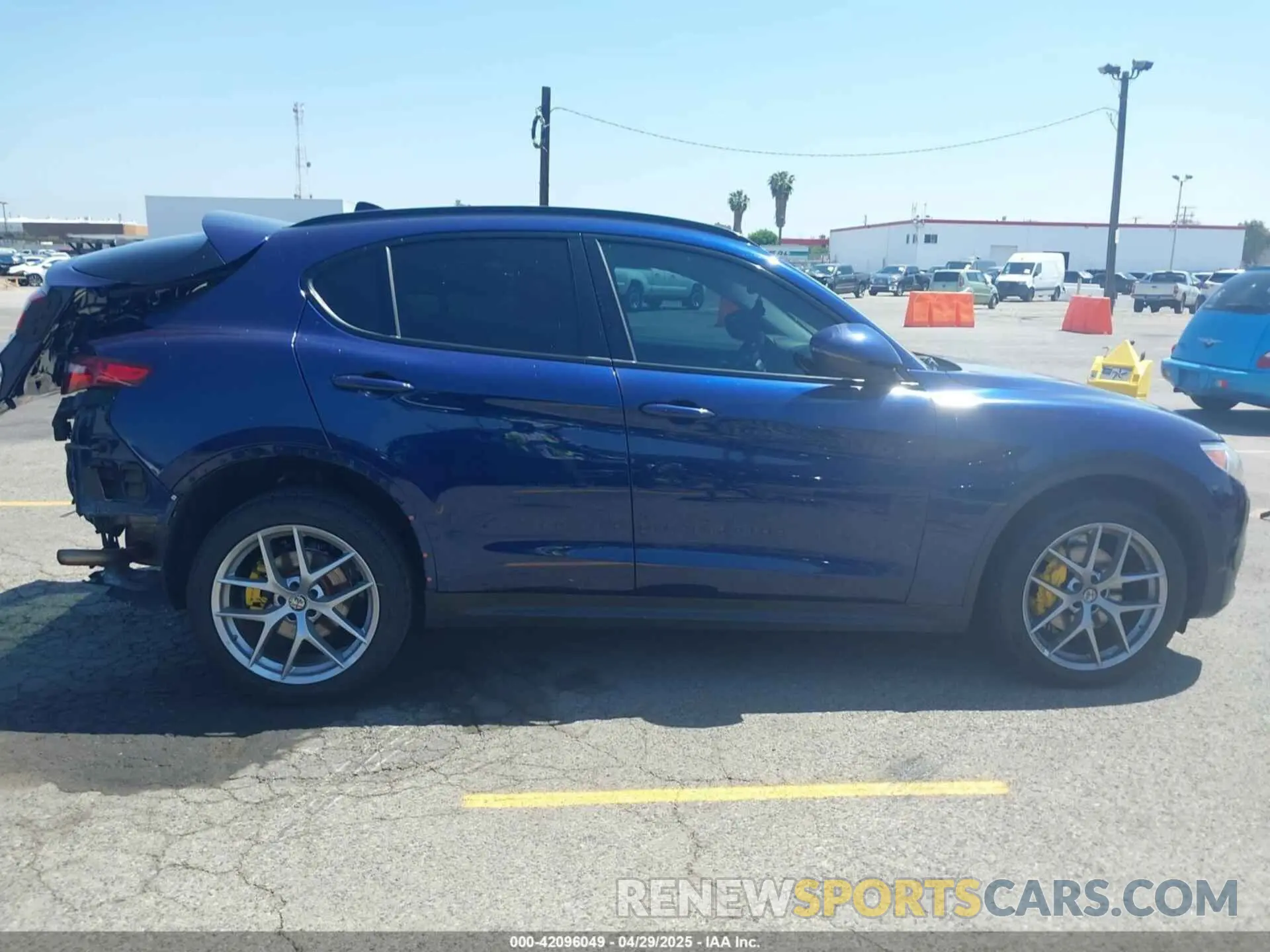 13 Фотография поврежденного автомобиля ZASPAKAN5K7C29955 ALFA ROMEO STELVIO 2019