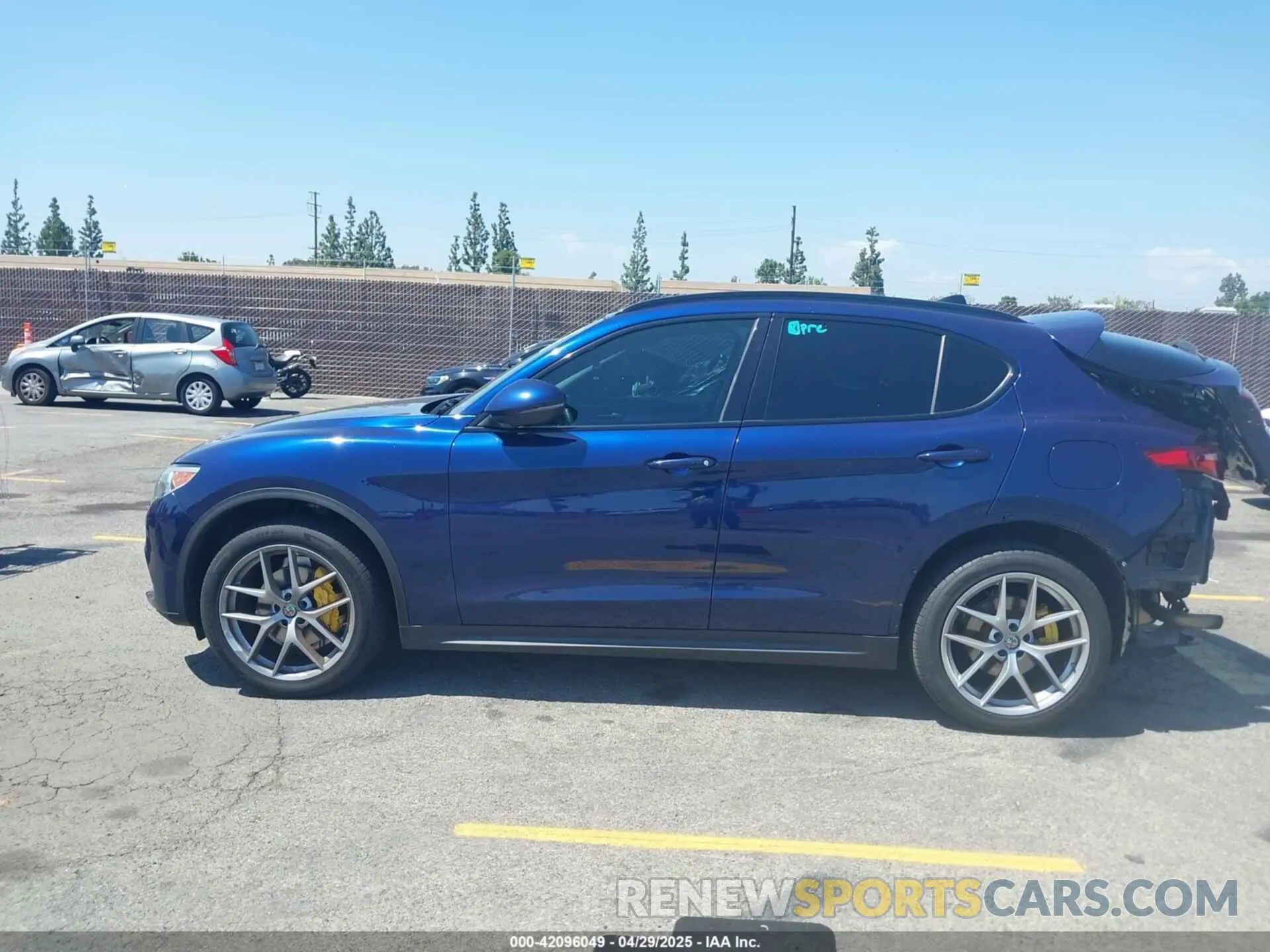 14 Фотография поврежденного автомобиля ZASPAKAN5K7C29955 ALFA ROMEO STELVIO 2019
