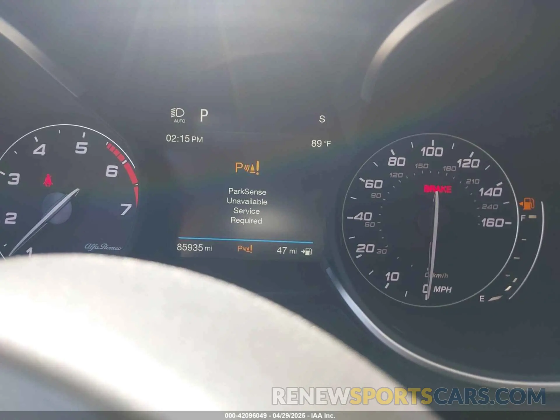 7 Фотография поврежденного автомобиля ZASPAKAN5K7C29955 ALFA ROMEO STELVIO 2019