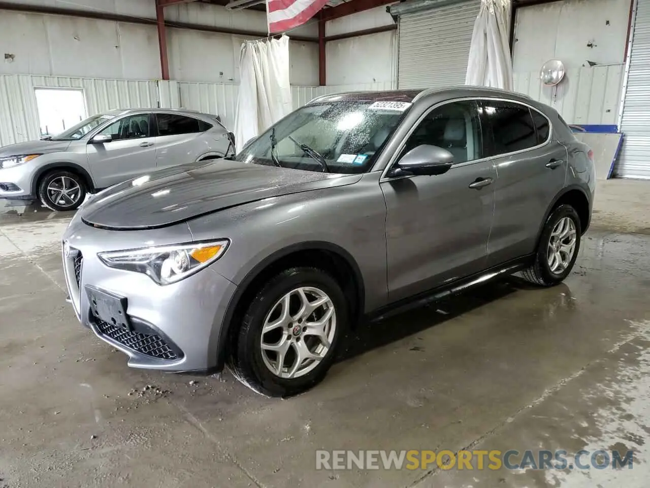 1 Photograph of a damaged car ZASPAKAN5K7C69274 ALFA ROMEO STELVIO 2019