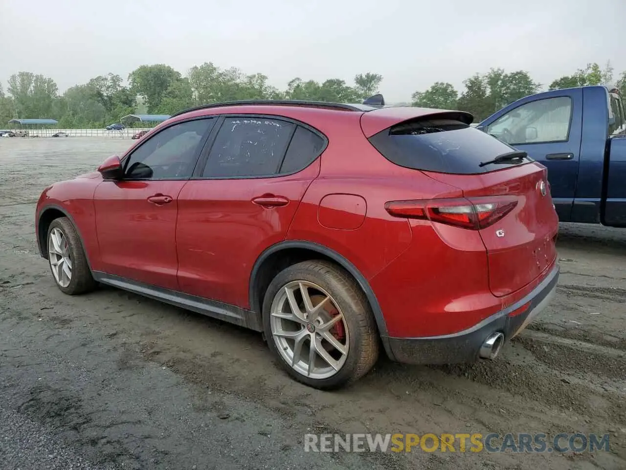 2 Photograph of a damaged car ZASPAKBN2K7C35002 ALFA ROMEO STELVIO 2019