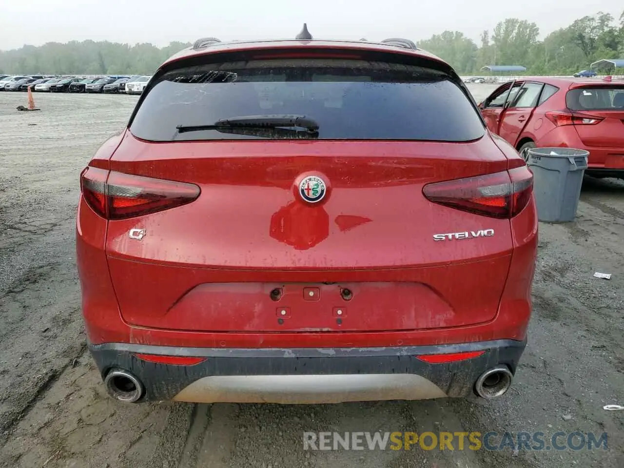 6 Photograph of a damaged car ZASPAKBN2K7C35002 ALFA ROMEO STELVIO 2019