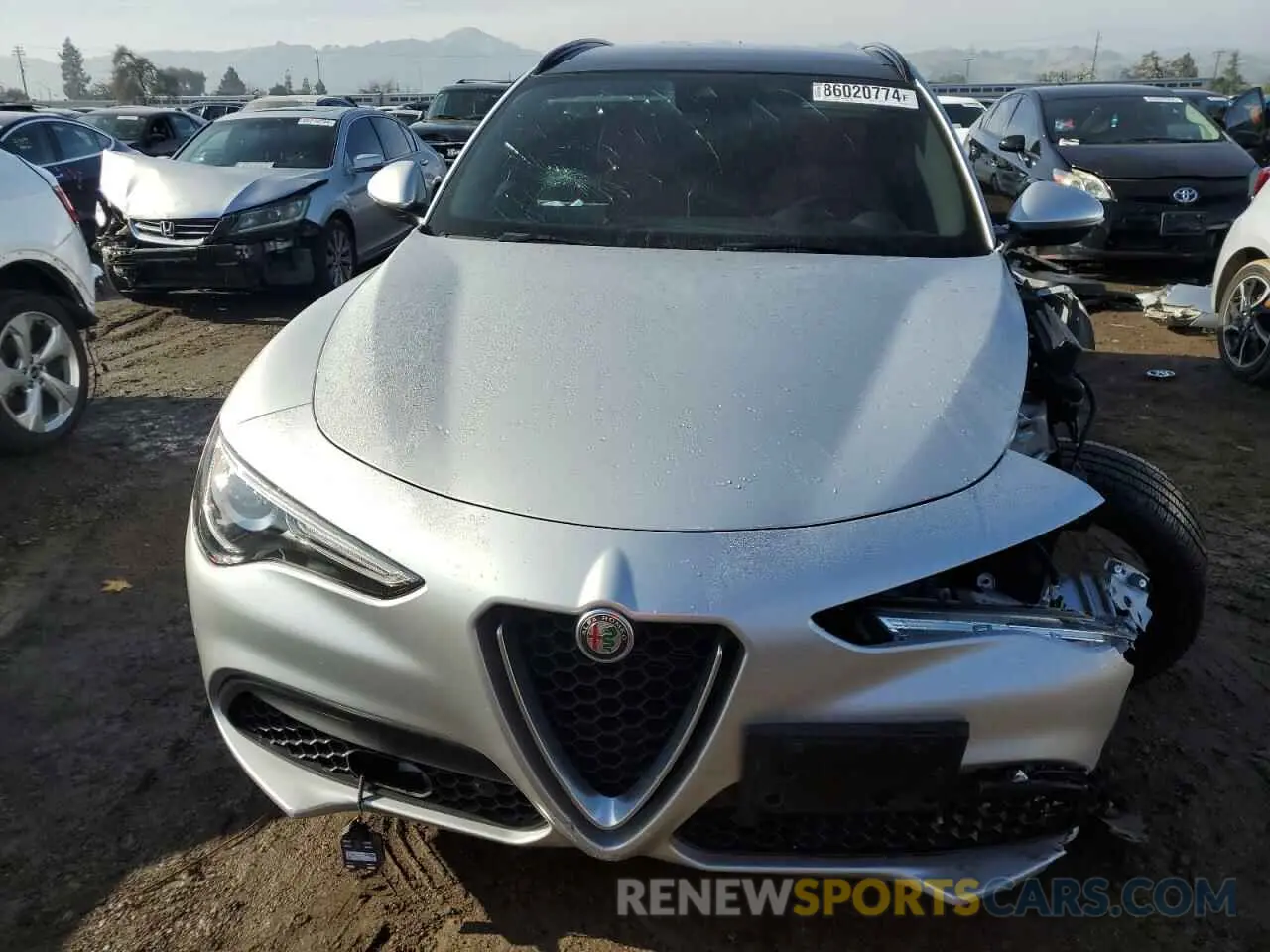 5 Photograph of a damaged car ZASPAKBN2K7C40054 ALFA ROMEO STELVIO 2019