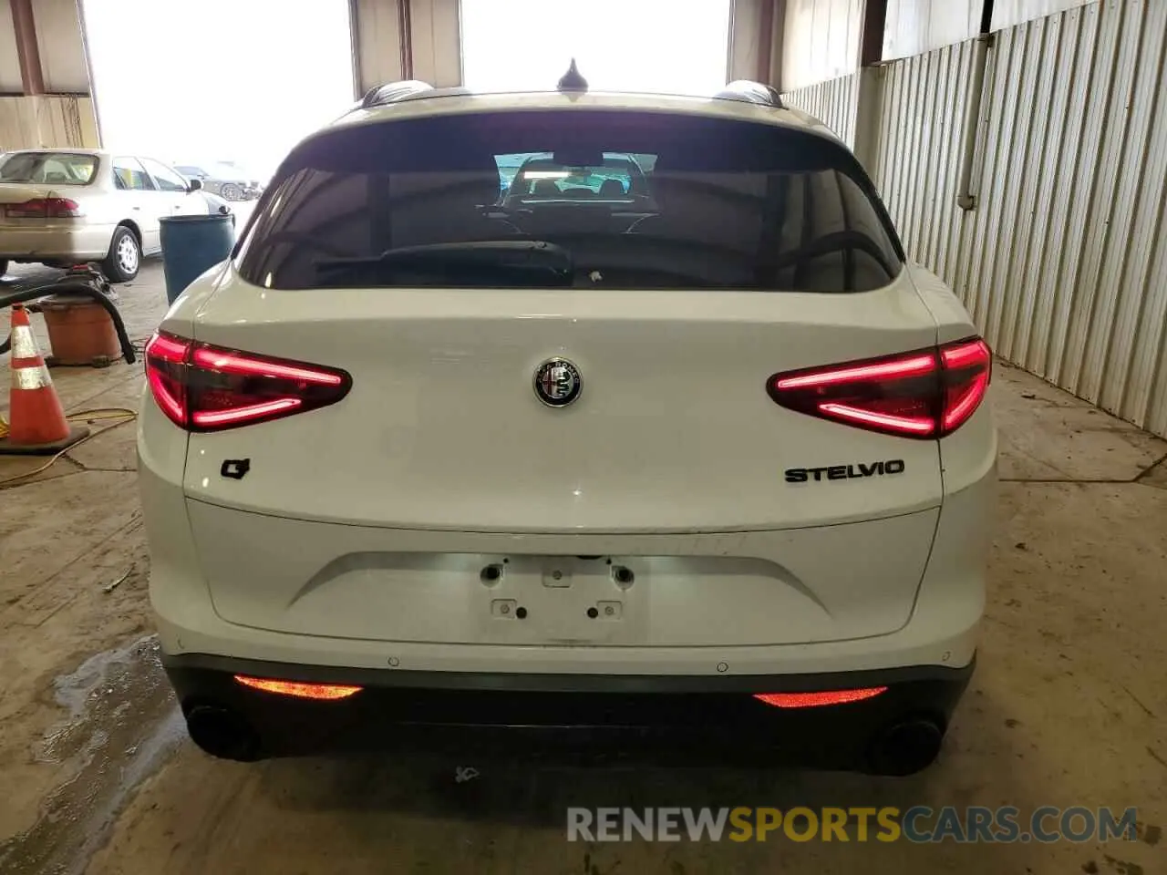 6 Фотография поврежденного автомобиля ZASPAKBN2K7C43312 ALFA ROMEO STELVIO 2019