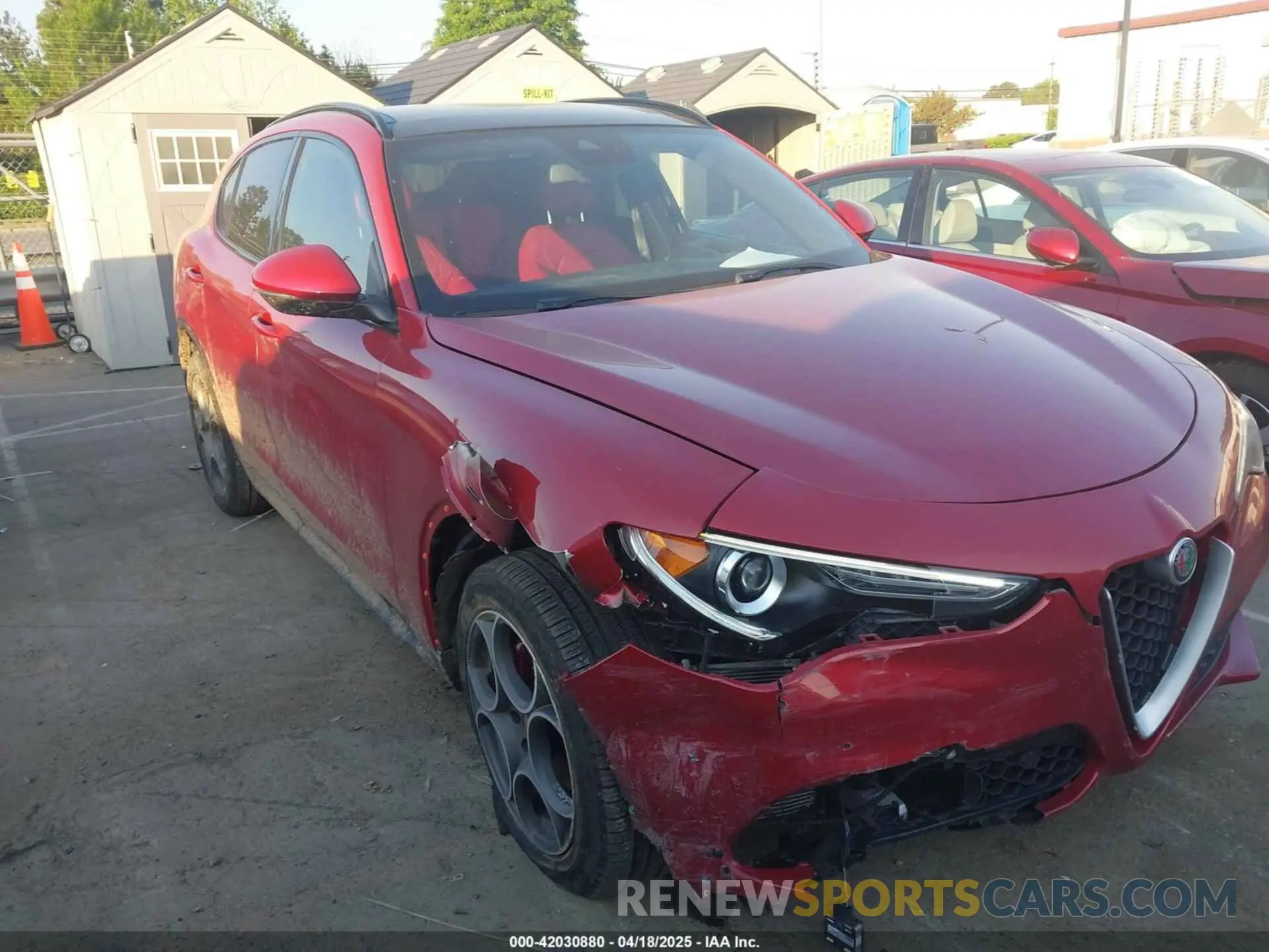 1 Фотография поврежденного автомобиля ZASPAKBN2K7C69215 ALFA ROMEO STELVIO 2019