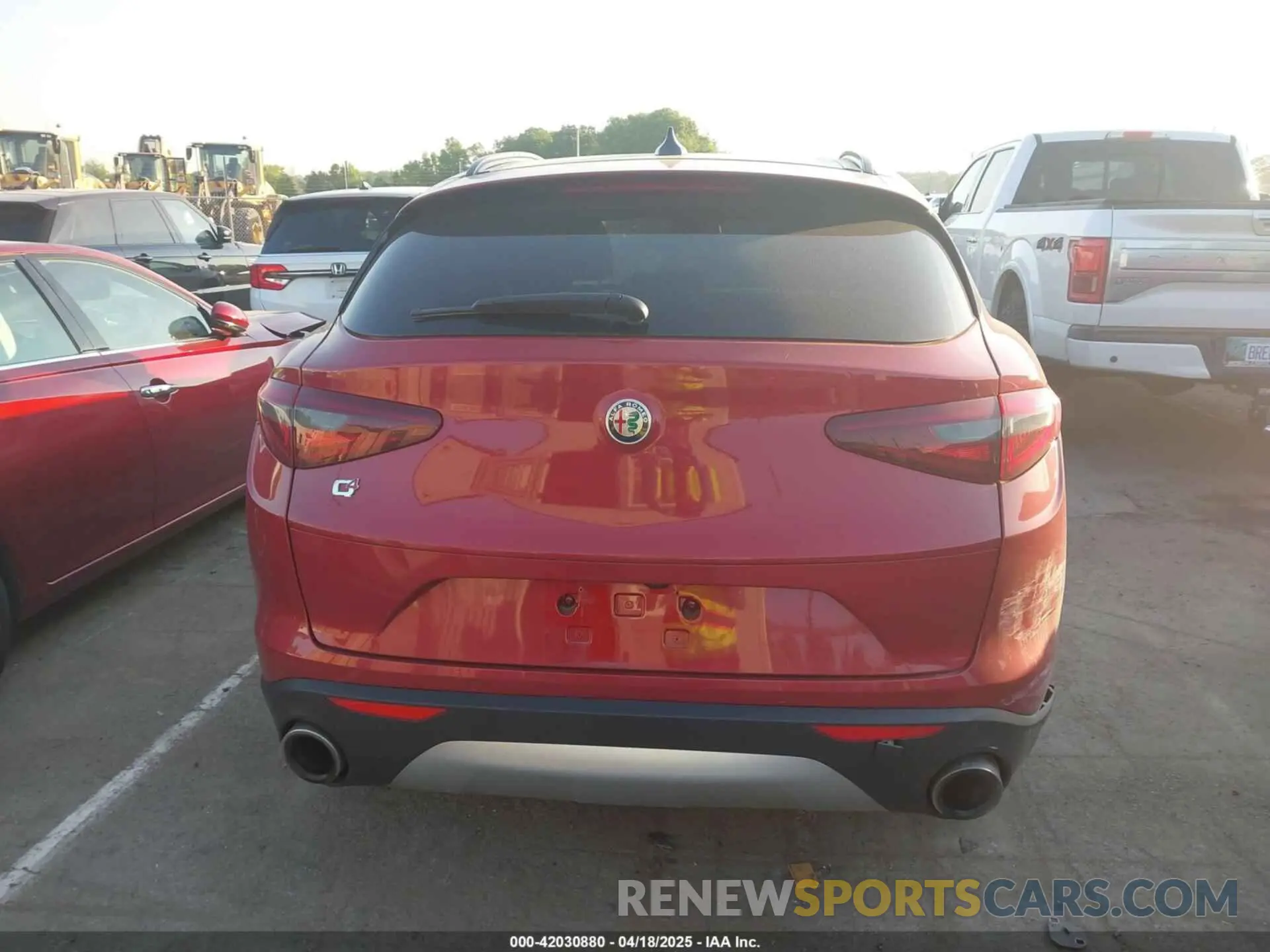 16 Фотография поврежденного автомобиля ZASPAKBN2K7C69215 ALFA ROMEO STELVIO 2019