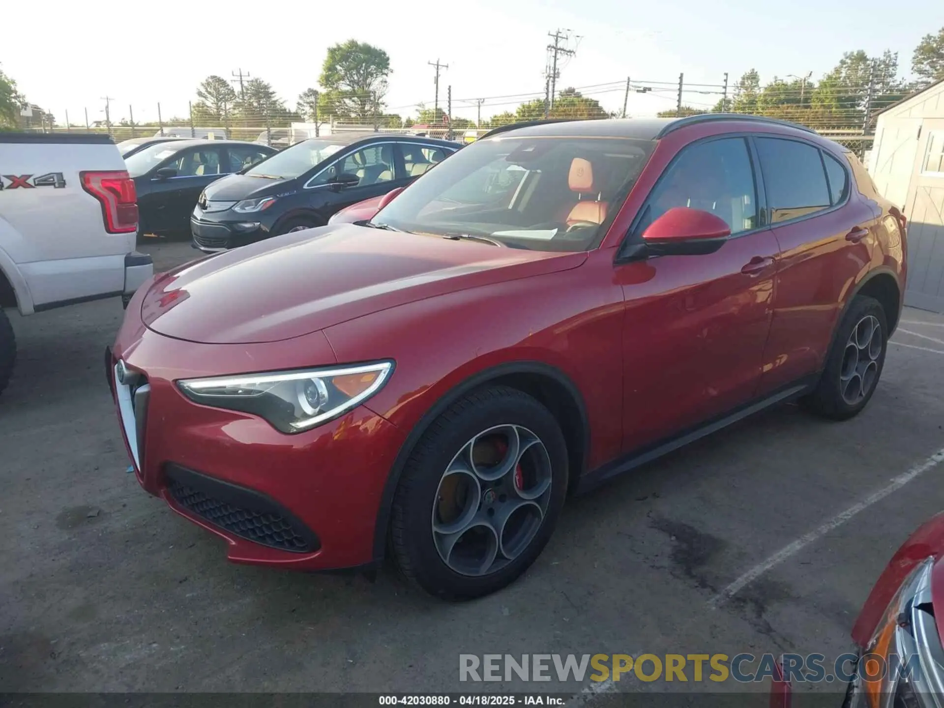 2 Фотография поврежденного автомобиля ZASPAKBN2K7C69215 ALFA ROMEO STELVIO 2019