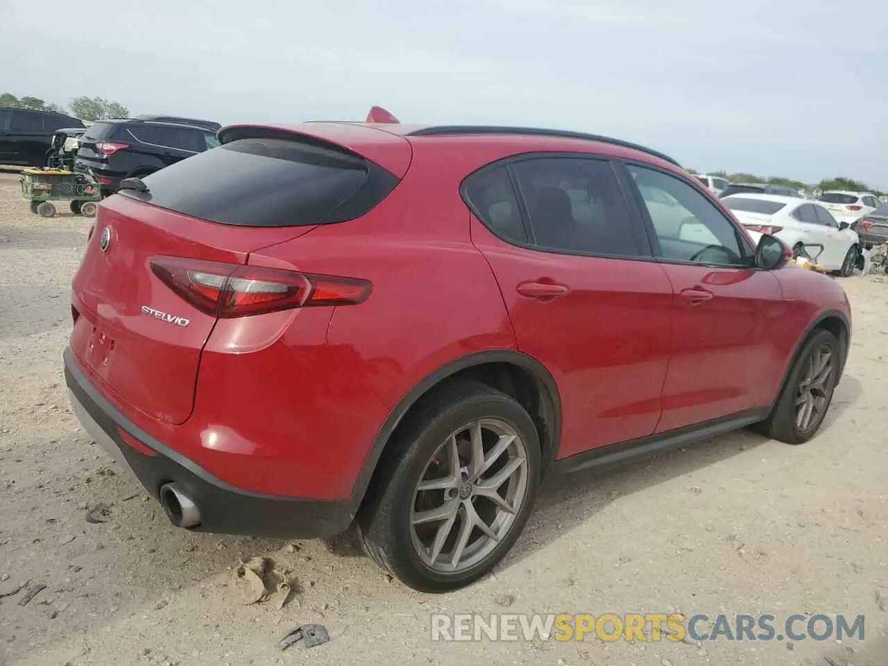 3 Photograph of a damaged car ZASPAKBN3K7C43268 ALFA ROMEO STELVIO 2019