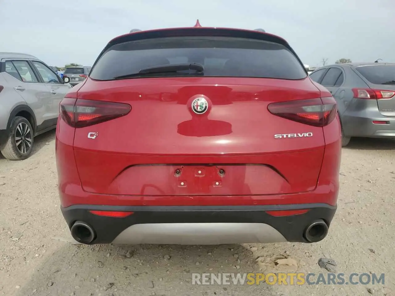 6 Photograph of a damaged car ZASPAKBN3K7C43268 ALFA ROMEO STELVIO 2019