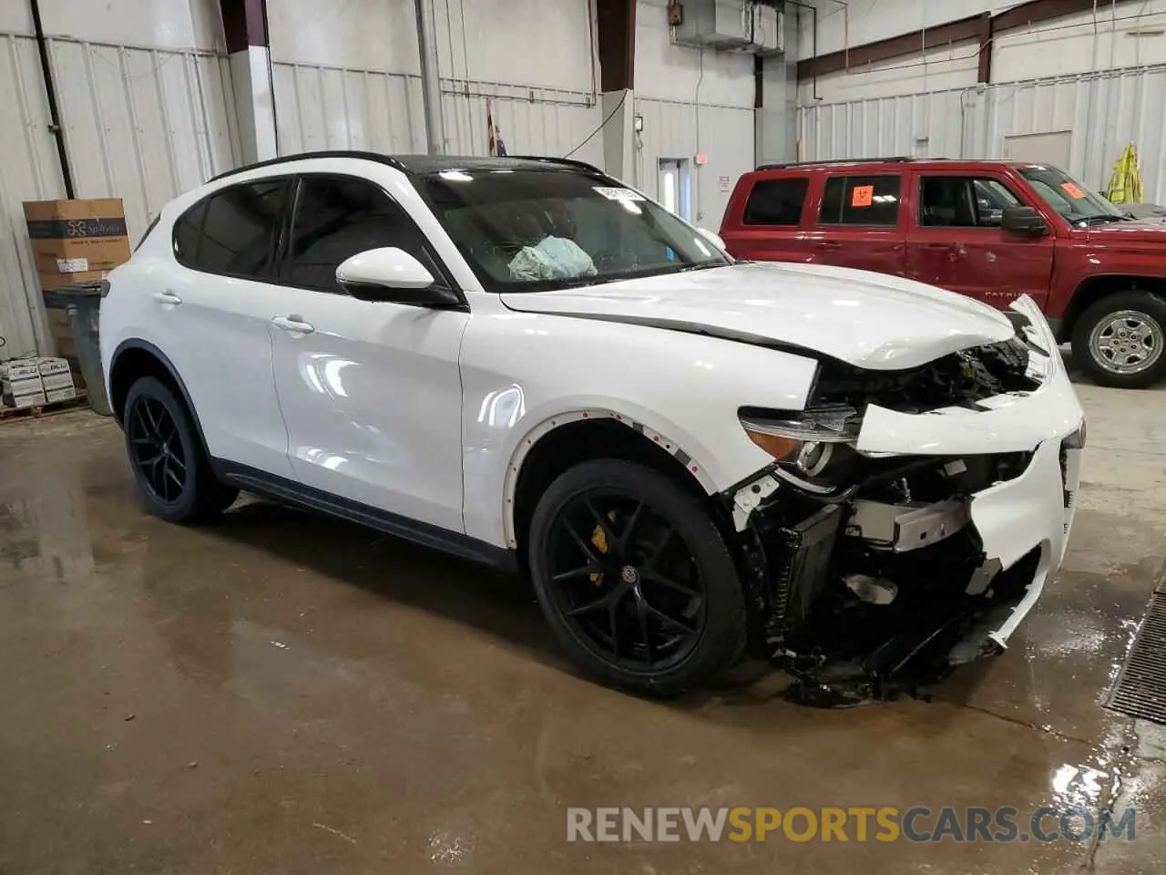 4 Photograph of a damaged car ZASPAKBN3K7C45232 ALFA ROMEO STELVIO 2019