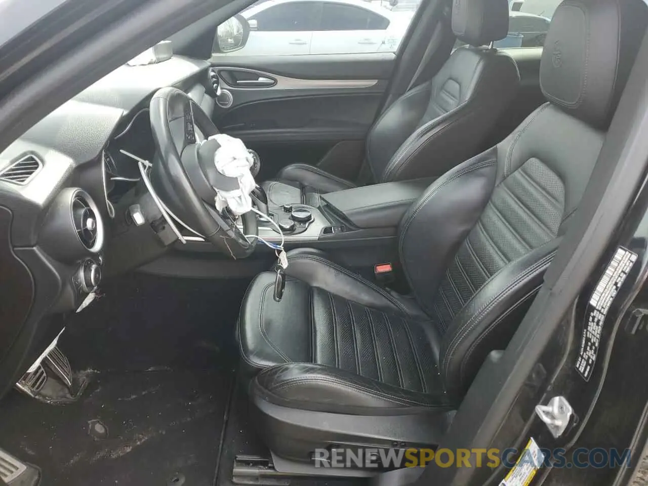 7 Photograph of a damaged car ZASPAKBN3K7C55789 ALFA ROMEO STELVIO 2019