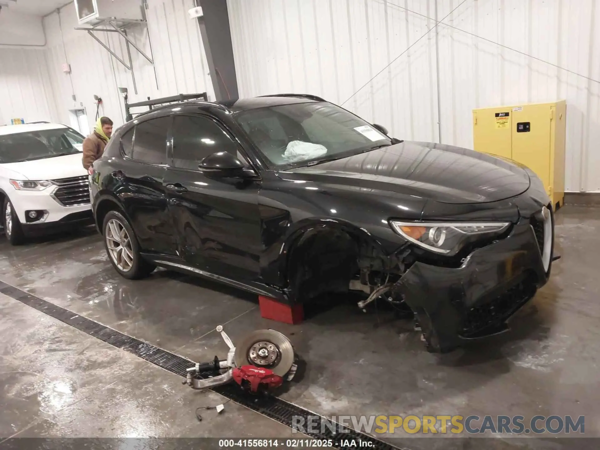 1 Photograph of a damaged car ZASPAKBN3K7C71569 ALFA ROMEO STELVIO 2019