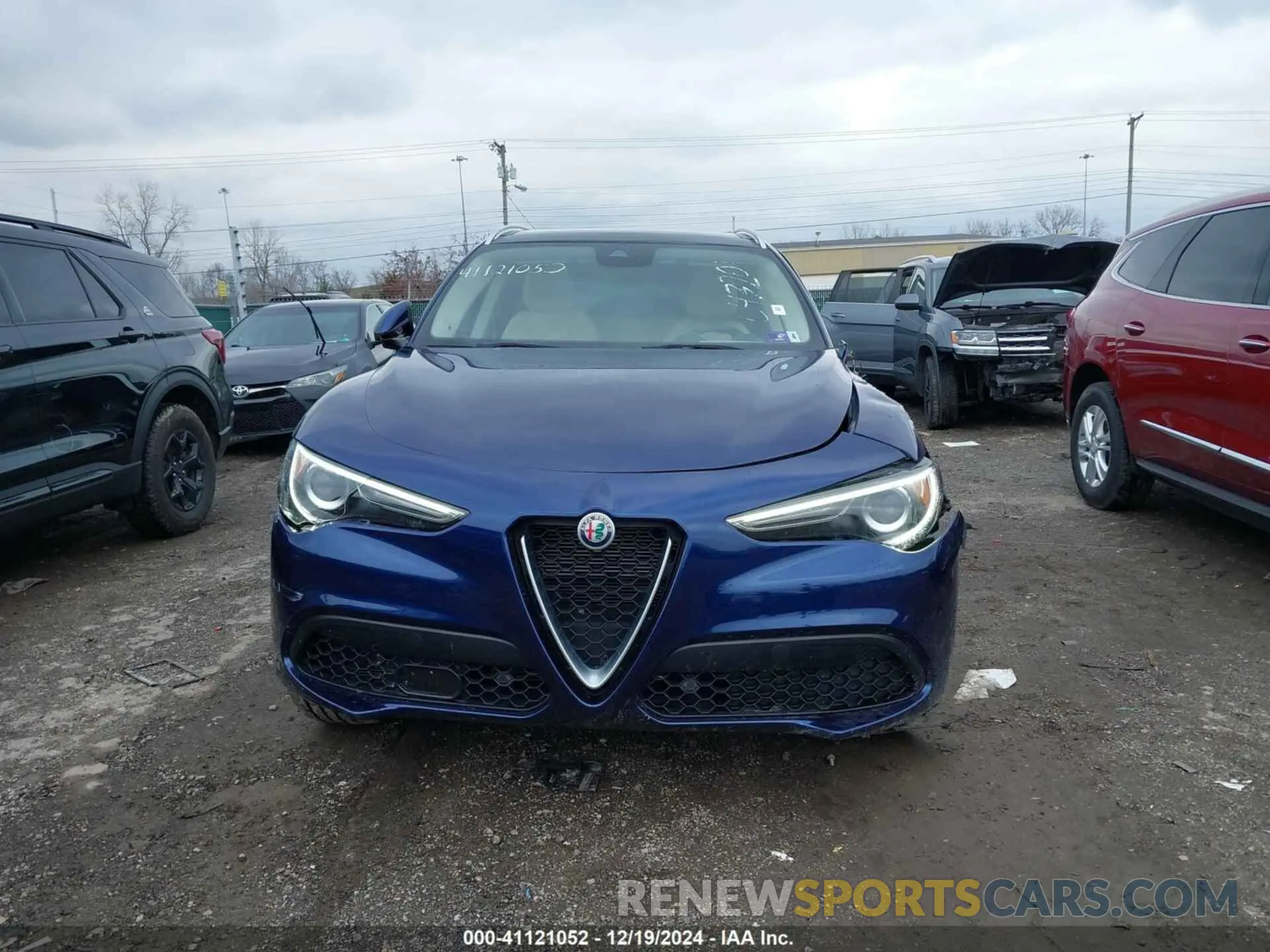 12 Фотография поврежденного автомобиля ZASPAKBN4K7C43201 ALFA ROMEO STELVIO 2019
