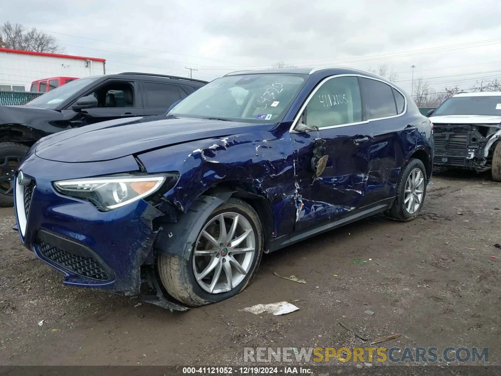 6 Фотография поврежденного автомобиля ZASPAKBN4K7C43201 ALFA ROMEO STELVIO 2019