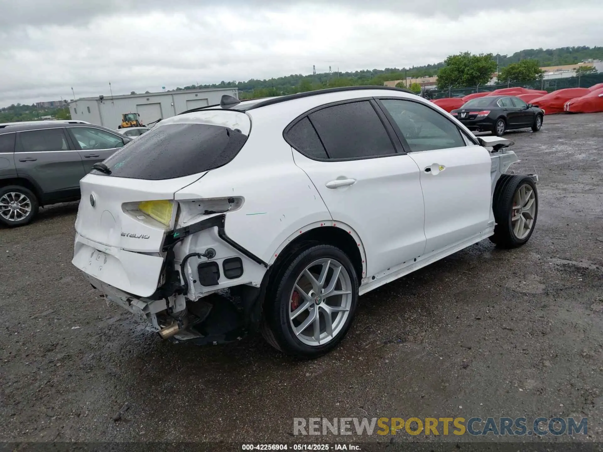 4 Photograph of a damaged car ZASPAKBN4K7C51007 ALFA ROMEO STELVIO 2019