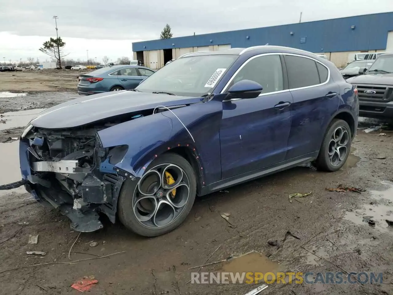 1 Фотография поврежденного автомобиля ZASPAKBN4K7C58880 ALFA ROMEO STELVIO 2019
