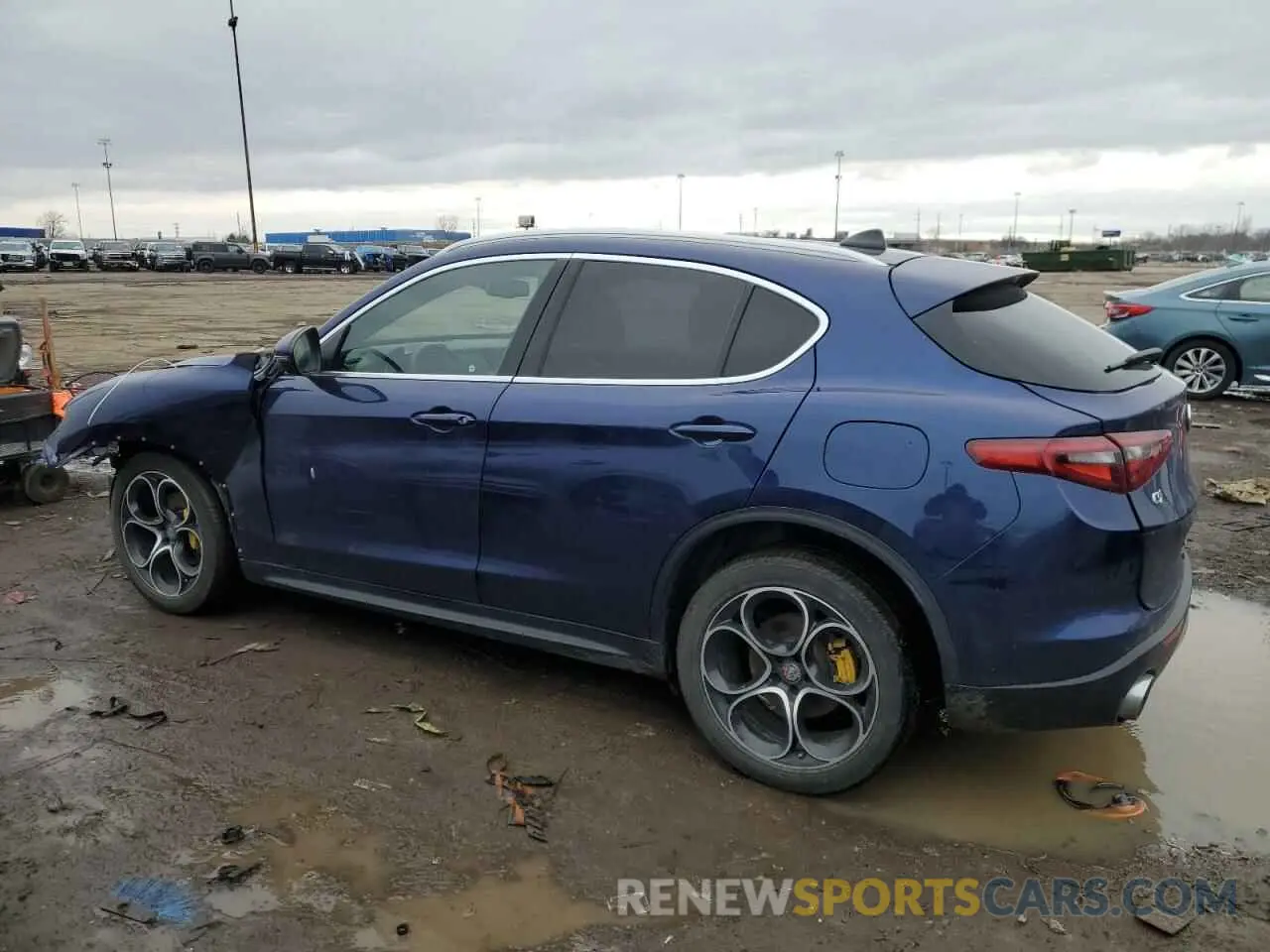 2 Фотография поврежденного автомобиля ZASPAKBN4K7C58880 ALFA ROMEO STELVIO 2019