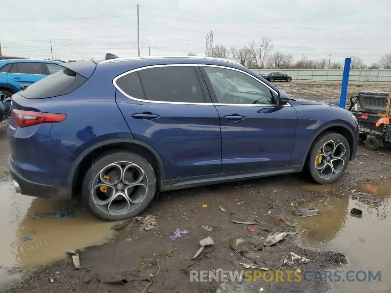 3 Фотография поврежденного автомобиля ZASPAKBN4K7C58880 ALFA ROMEO STELVIO 2019