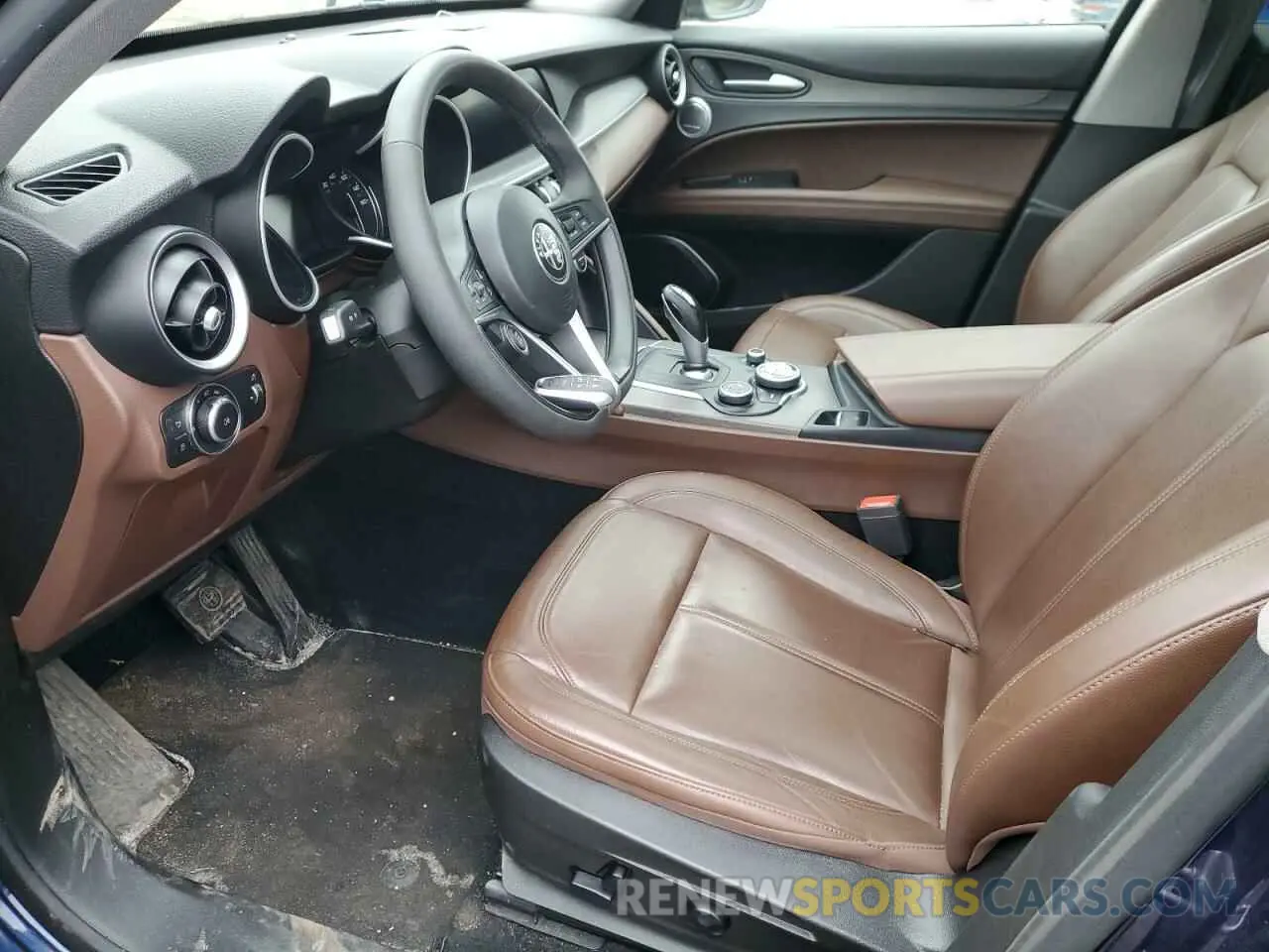 7 Фотография поврежденного автомобиля ZASPAKBN4K7C58880 ALFA ROMEO STELVIO 2019