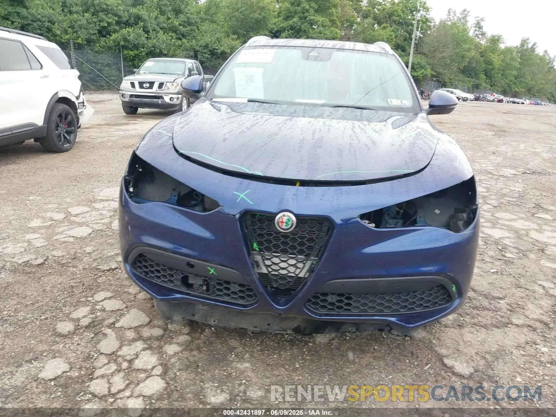 13 Photograph of a damaged car ZASPAKBN5K7C58905 ALFA ROMEO STELVIO 2019