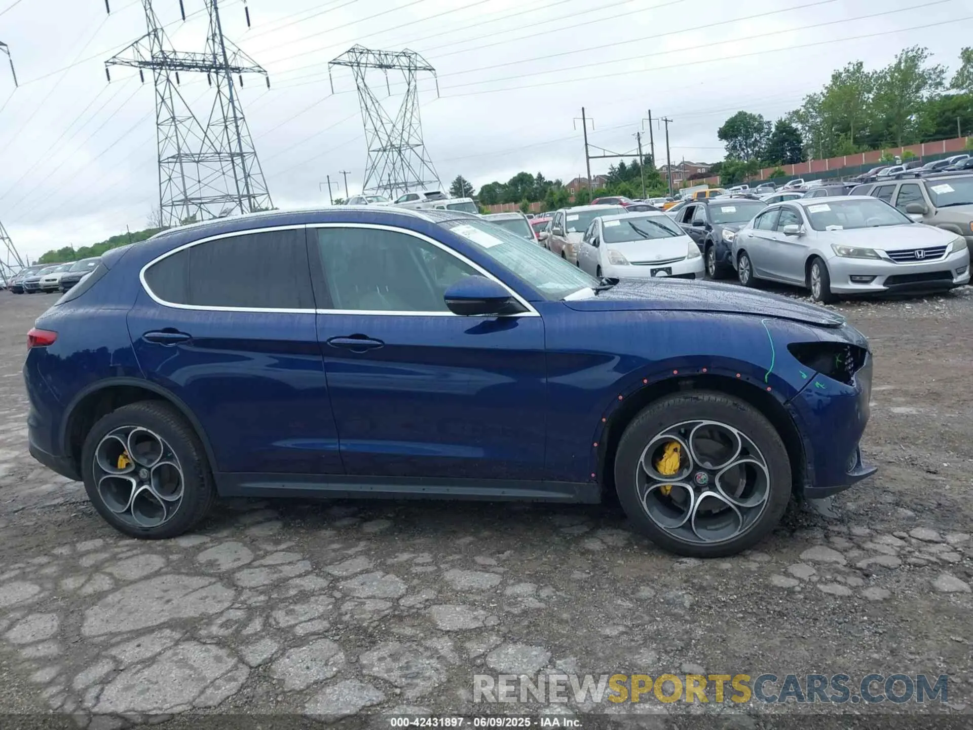 14 Photograph of a damaged car ZASPAKBN5K7C58905 ALFA ROMEO STELVIO 2019