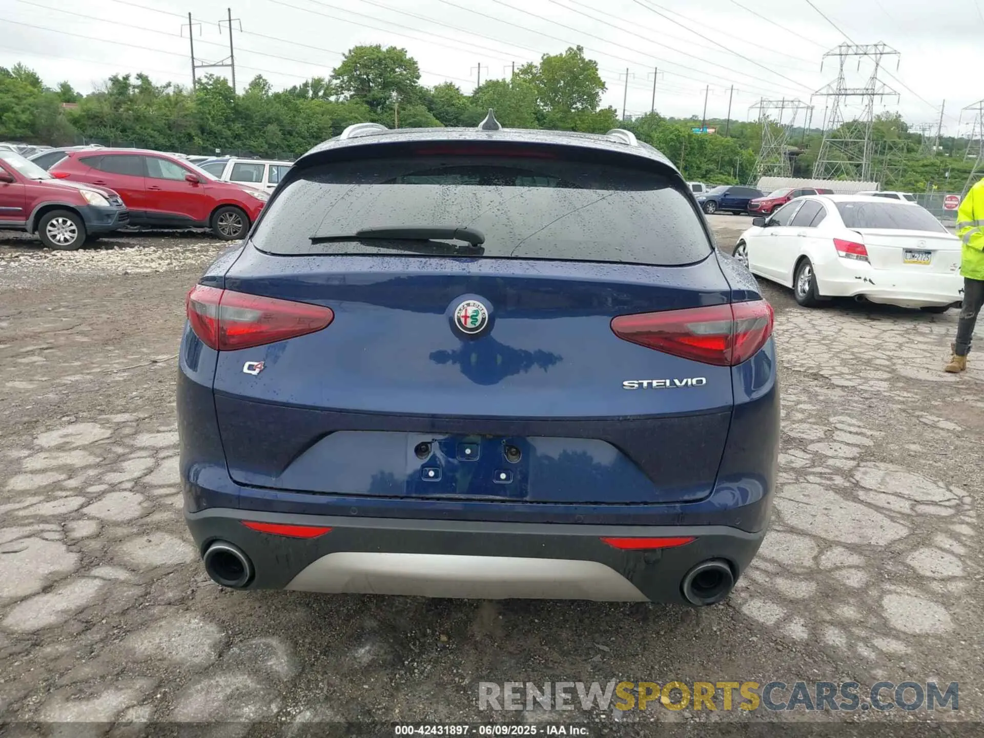 17 Photograph of a damaged car ZASPAKBN5K7C58905 ALFA ROMEO STELVIO 2019