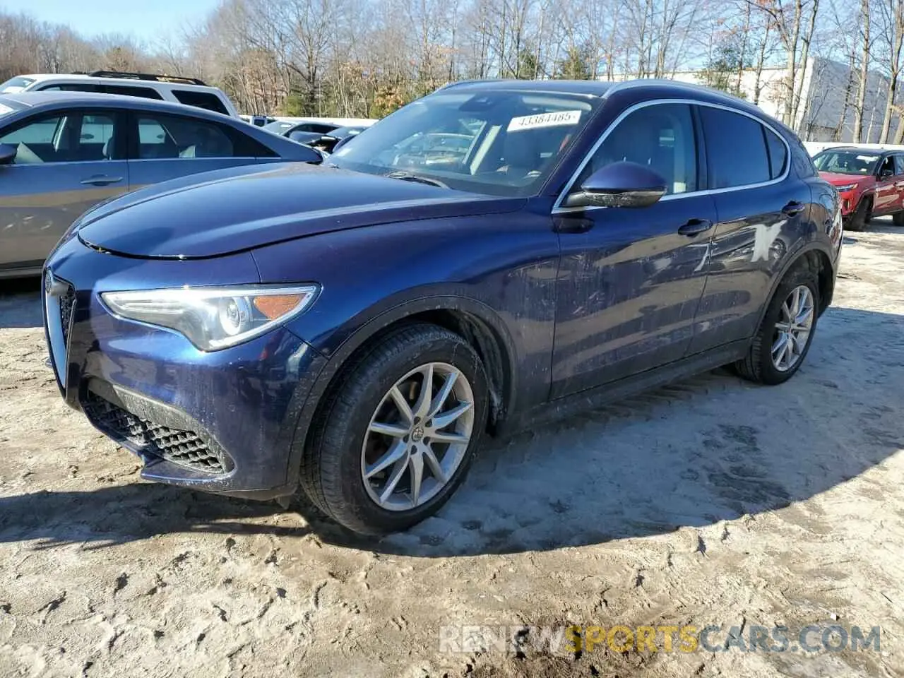 1 Фотография поврежденного автомобиля ZASPAKBN6K7C44172 ALFA ROMEO STELVIO 2019