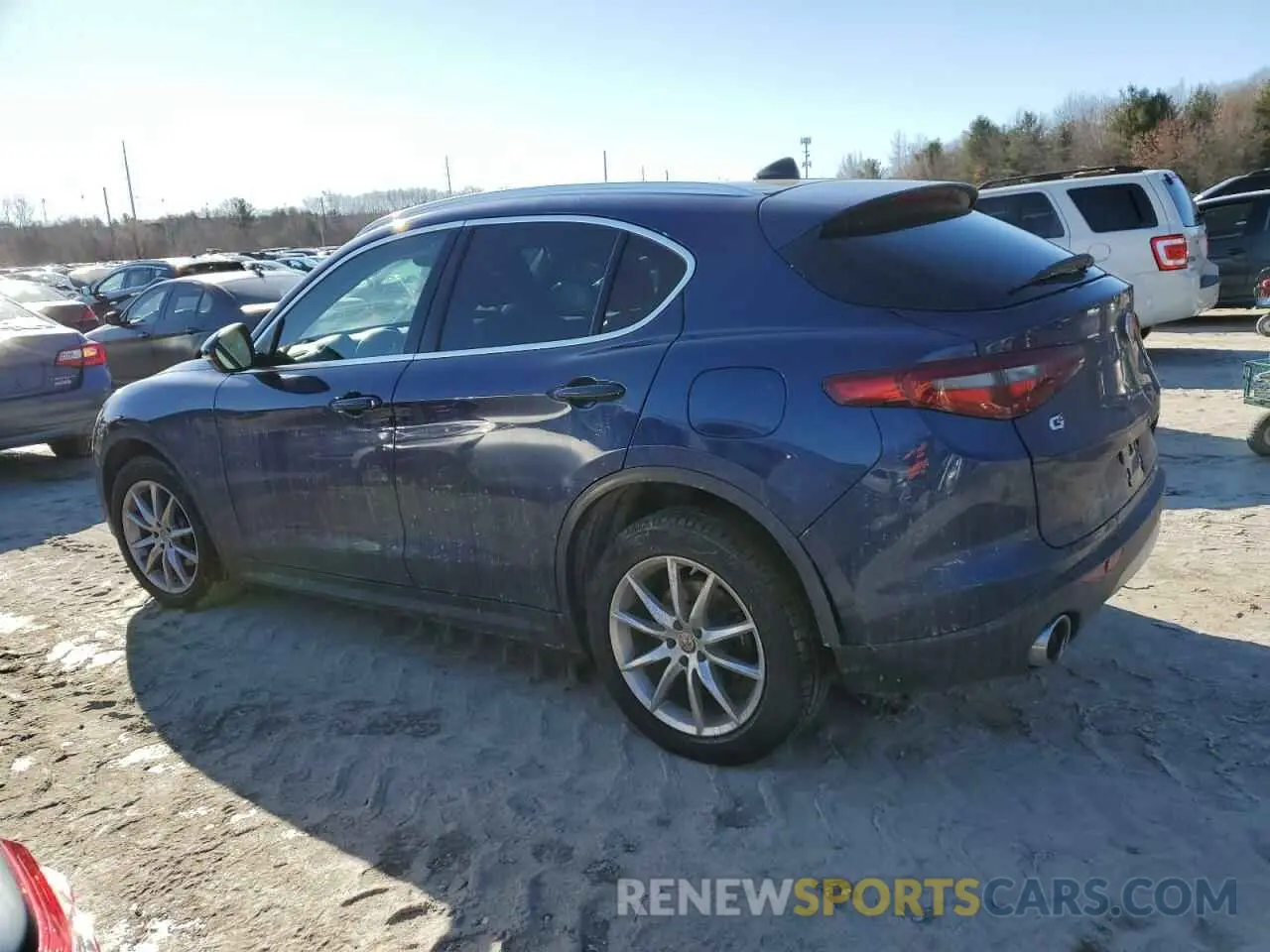 2 Фотография поврежденного автомобиля ZASPAKBN6K7C44172 ALFA ROMEO STELVIO 2019